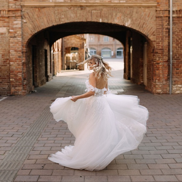 Romantic Bride in Hungary